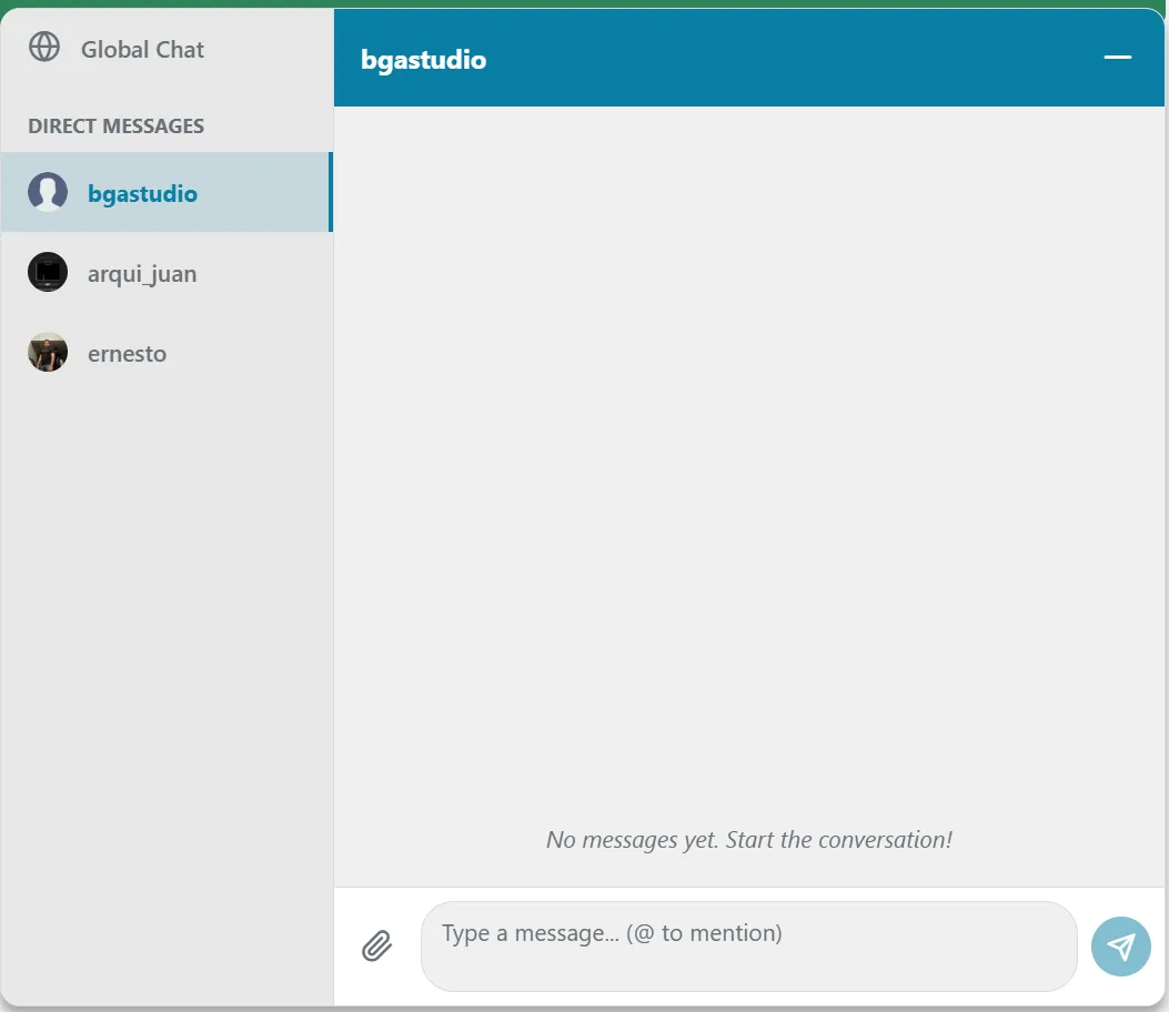 Chat Interno EdBuildSoft