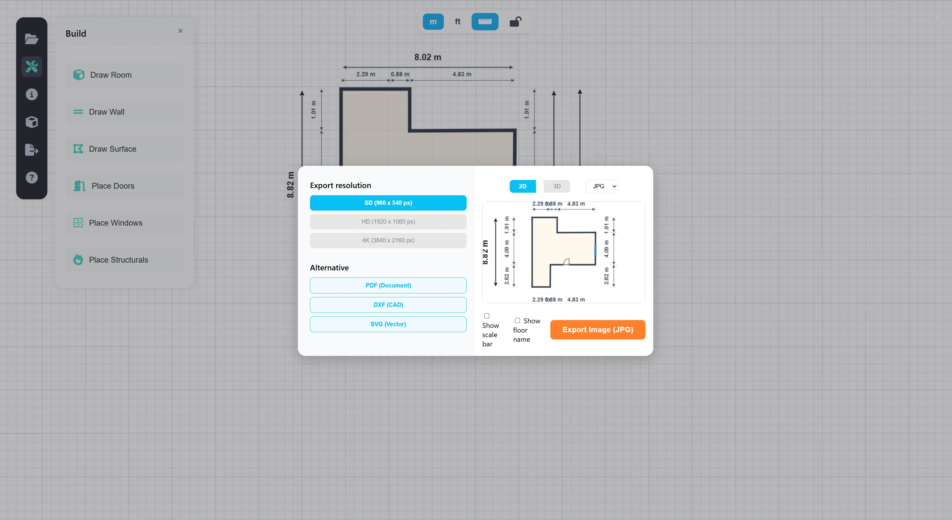 Exportación de Planos EdBuildSoft